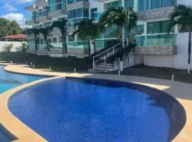 Mar e Sol Residencial 2 quartos c ar condicionado,500 metros da praia de Jacumã