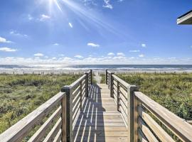 2nd-Row Holden Beach Abode - Steps to Ocean!, pet-friendly hotel in Holden Beach