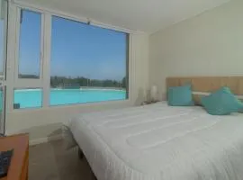 Departamento con Laguna artificial en Las Cruces