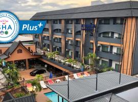 A2Sea Hotel ,SHA Plus Certified, hotel s bazénem v destinaci Jomtien pláž