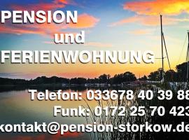 Pension und Ferienwohnung Walther App. 2, hotel u gradu 'Storkow'