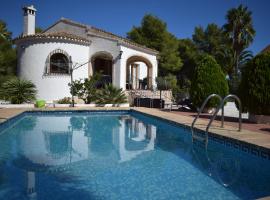 Villa Costa Nova Javea, hotel with pools in Balcon del Mar