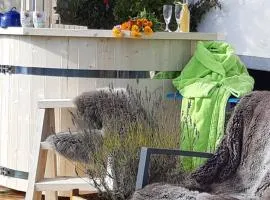 Gîte La Fabrique , spa et bain nordique , prêt de raquettes des neiges