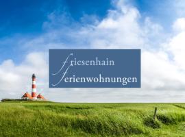Friesenhain Ferienwohnungen, hotell i St. Peter-Ording