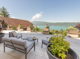 La Corniche Prestige, Luxury Villa with private Wellness and Spa by LocationlacAnnecy, LLA Selections, hotel in Veyrier-du-Lac