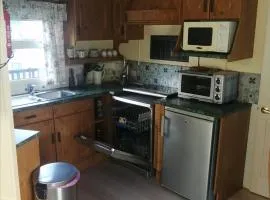 Mobil-home 4/6 personnes dans parc avec lac