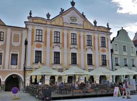 Hotel U Černého orla, hotell i Telč