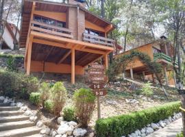 Cabañas Los Bosques del Zembo, smáhýsi í Huasca de Ocampo