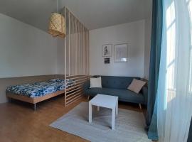 Gîte du Gavilu, appartement indépendant en cœur de ville, hotell med parkeringsplass i Mortagne-au-Perche