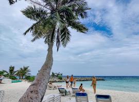 Pelican Beach Maafushi, nastanitev ob plaži v mestu Maafushi