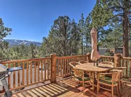 4 Mi to Snow Summit Cabin with Mtn Views and Decks