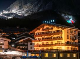 Hotel Corona, romantic hotel in Cortina dʼAmpezzo