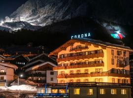 Hotel Corona, designový hotel v destinaci Cortina dʼAmpezzo