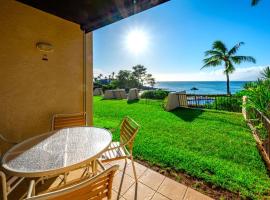 K B M Resorts- NAP-B39 Ocean-front 1Bd, whale watching, chef kitchen, steps to beach, hotel in Kapalua