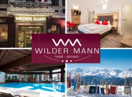 Hotel Wilder Mann, hotel u gradu Štajnah am Brener