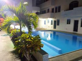 Departamento Tonsupa, Conjunto Santorini Blue, bezbariérové ubytování v destinaci Tonsupa
