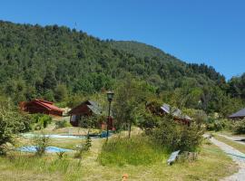 Cabañas Alto Caburgua 2 dorm, počitniška hiška v mestu Caburgua