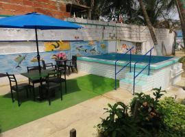 Villa mar, hôtel avec piscine à Puerto Colombia