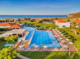 Aeolian Village Beach Resort, hotel en Skala Eresou