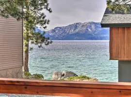 Deck & Beach Access: Lake Tahoe Shoreside Retreat!