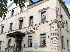 바트 브뤼케나우에 위치한 호텔 Hotel-Restaurant-Krone