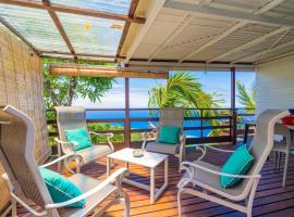 Bungalow Poerava Punaauia Ocean View, ваканционна къща в Пунауиа