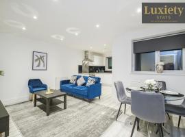 City Centre - Modern Apartment - by Luxiety Stays Serviced Accommodation Southend on Sea -, hotel dicht bij: Southend Pier, Southend-on-Sea