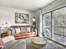 Condo with Balcony and Views - Steps to Ski Shuttle!