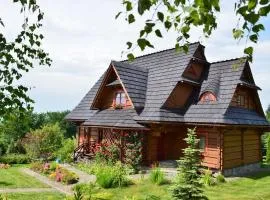 Góralska Ostoja - dom z bali z sauną i widokiem