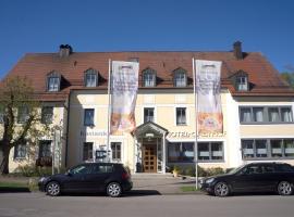 Hotel - Restaurant Kastanienhof Lauingen, familjehotell i Lauingen