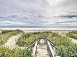 Cozy Ocean Isle Beach Condo, Steps to the Beach!，海洋島海灘的度假住所