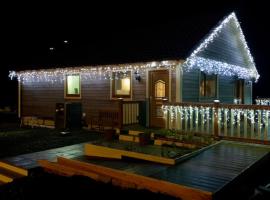 Riverside Chalet Borve Isle of Lewis, penginapan layan diri di Borve