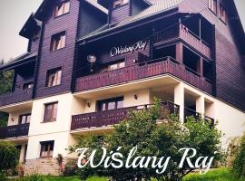 Wiślany Raj, hotel u gradu Visla