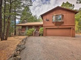 Rustic Pinetop Escape with Deck Near Lakes and Trails