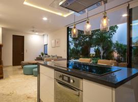 Lovely 1 Bedroom Condo with plunge pool In Bahia Principe Golf Resort, דירה באקומל