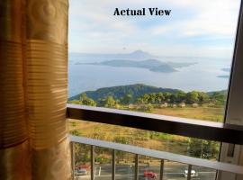Anas Taal Lake View at SMDC Wind, hôtel à Kaybagal