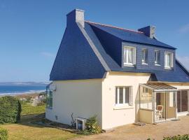 Pet Friendly Home In Plomodiern With House Sea View: Créach-Guennou şehrinde bir villa