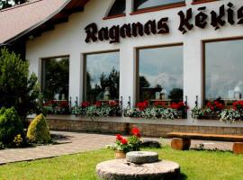 Raganas Ķēķis Hotel, Hotel mit Parkplatz in Ragana