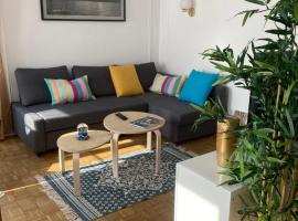 TANGO appartement de charme calme 75m2 6 pers,2 chambres,patio