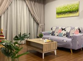 2BR Jazz Suites Vivacity Megamall Kuching Sarawak, heilsulindarhótel í Kuching