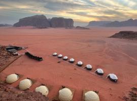 Wadi Rum Bedouin Camp, leirintäalue kohteessa Wadi Rum