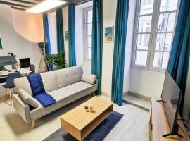 Appartement Ma Douce Charente - Superbe T3 Design et Fonctionnel - Hyper Centre à Saintes, Hotel in Saintes