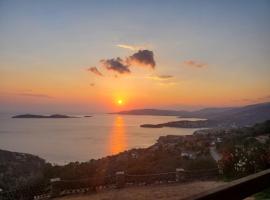 AEGEAN VISTA, boende vid stranden i Batsi