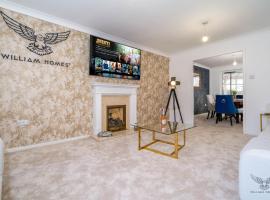 WILLIAM HOMES - COOMBE ABBEY, Free Parking, King BED, NETFLIX & Pool Table, מקום אירוח ביתי בקובנטרי