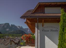 Appartamenti Ciasa Linda, hiihtokeskus kohteessa San Martino in Badia
