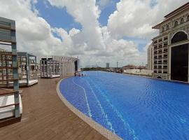 Nice stay in heart of Kota Bharu@Troika,free Wifi.