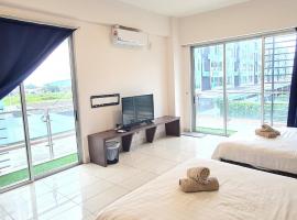 KK Aeropod Corner unit A near Airport and City Free Parking, apartement Kota Kinabalus