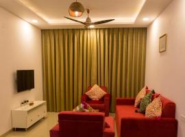 ComfyCorner - Luxurious 2-BHK Apartment, hotell nära Candolim Football Ground, Arpora