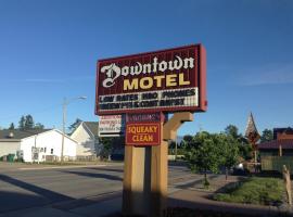Downtown Motel, мотель в городе Гейлорд
