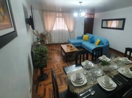 Depa Céntrico, cerca a todo!, apartamento em Cajamarca